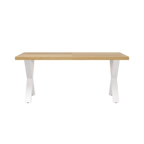 MESA PRISCELLA FIJA ROBLE-BLANCO