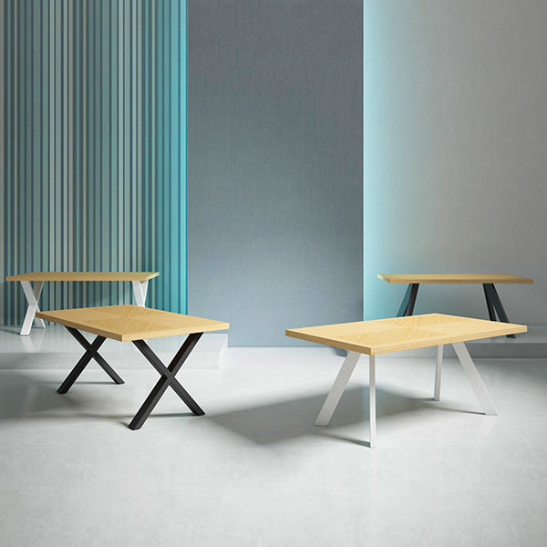 MESA PRISCELLA FIJA ROBLE-BLANCO