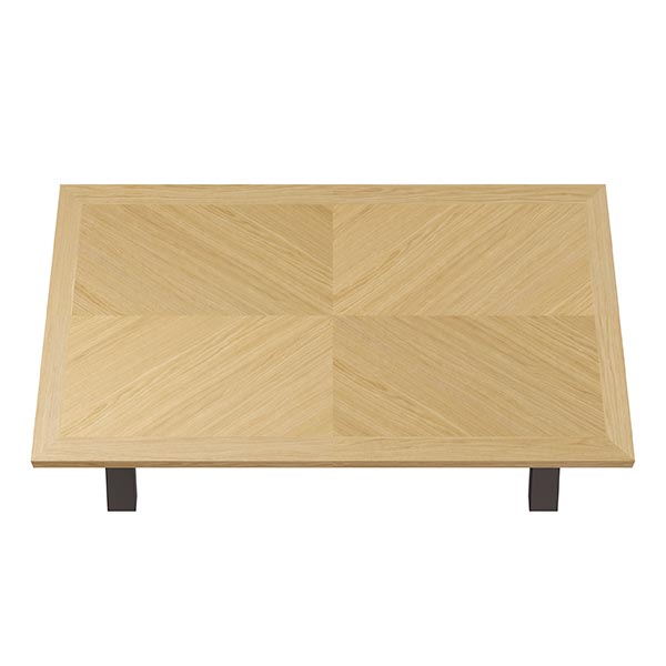 MESA PRISCELLA FIJA ROBLE-NEGRO