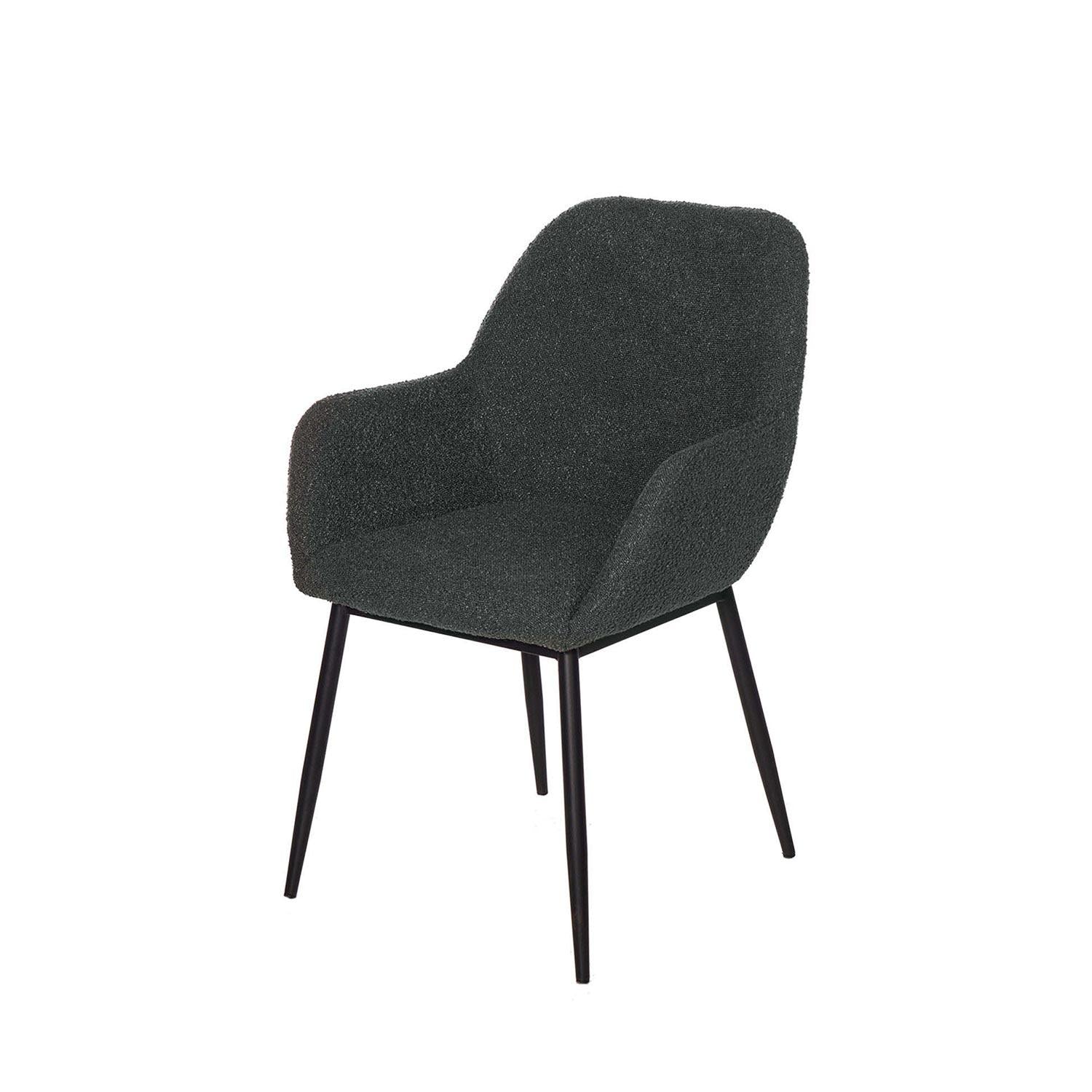 SILLA MIUM GRIS OSCURO