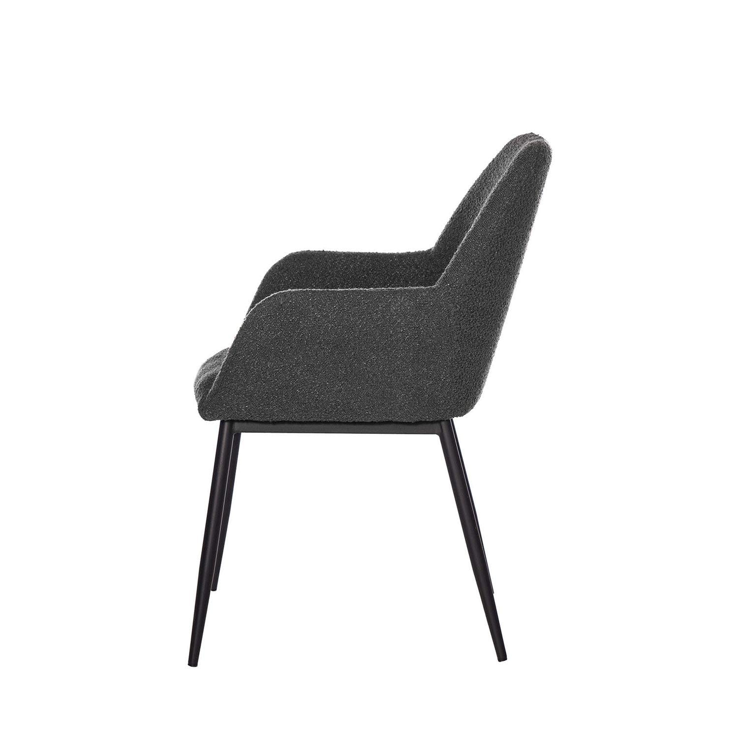 SILLA MIUM GRIS OSCURO