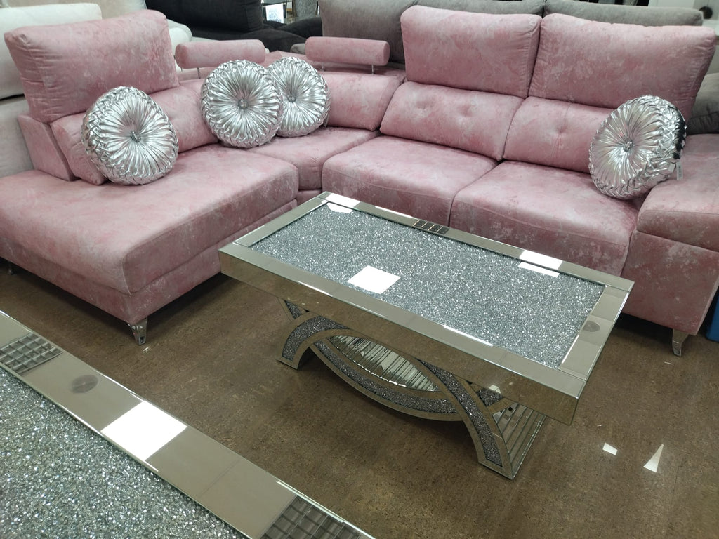 Mesa centro cristal
