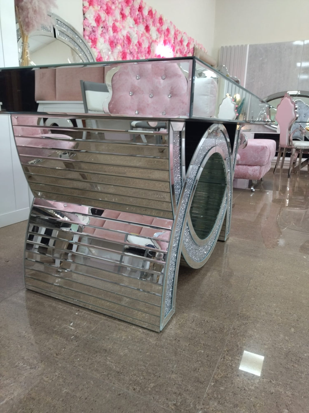 Mesa comedor cristal