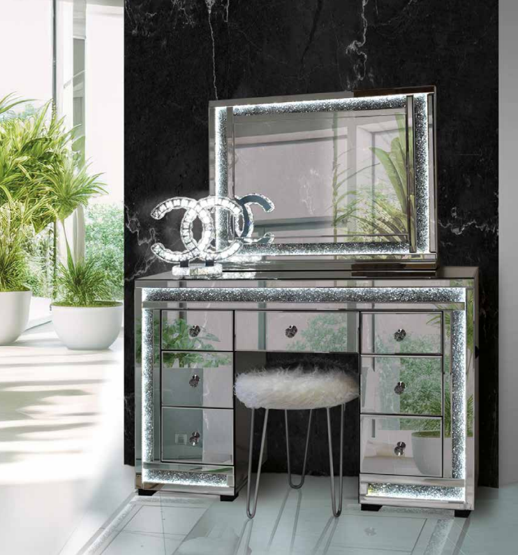 CONJUNTO TOCADOR LED Golden