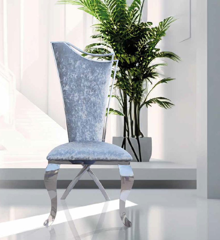 Silla acero inoxidable Cora