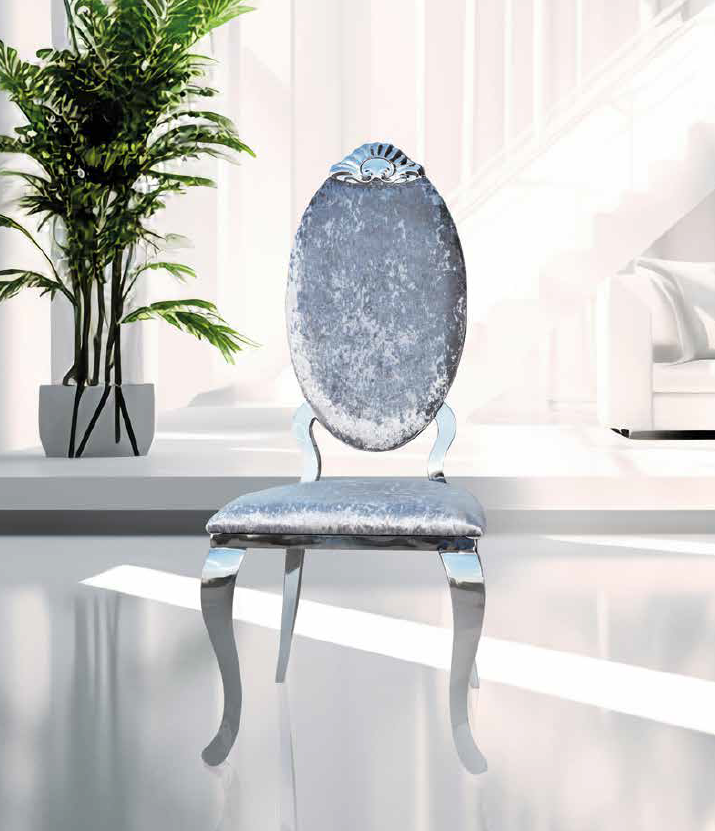 Silla acero inoxidable Nora