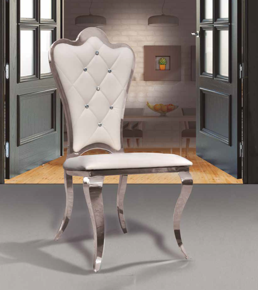 Silla acero inoxidable Dolce