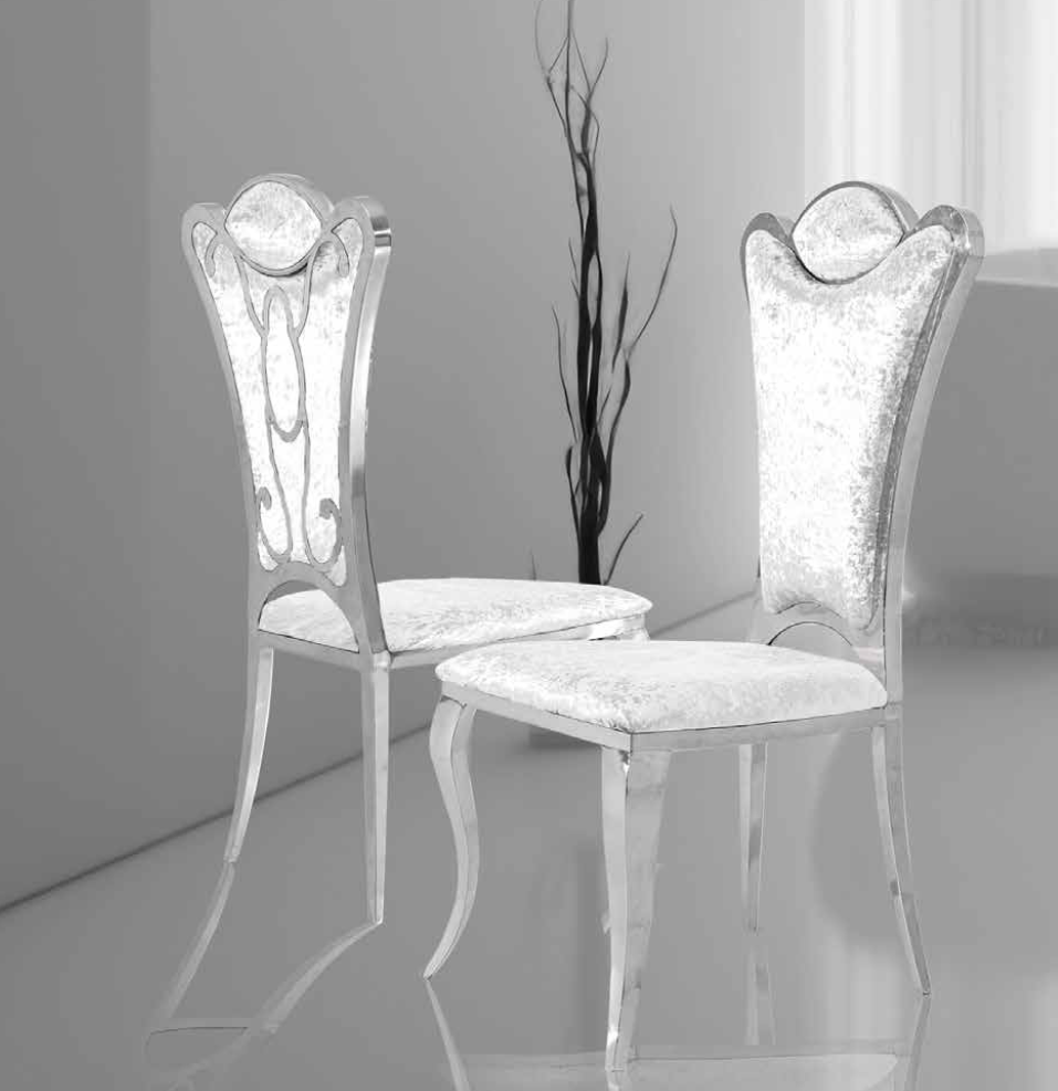 Silla acero inoxidable Interior