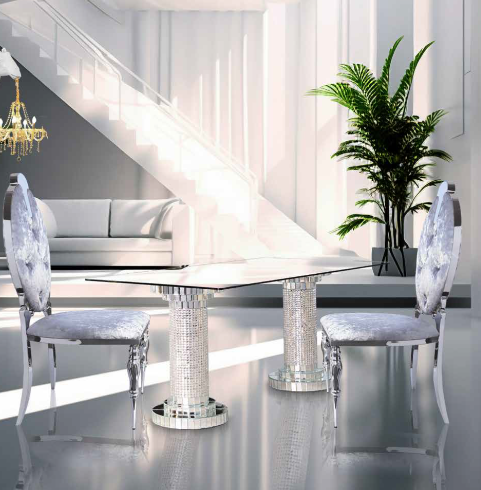 Mesa de comedor cristal Enma
