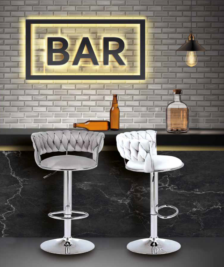 Conjunto 2 piezas taburete bar stool