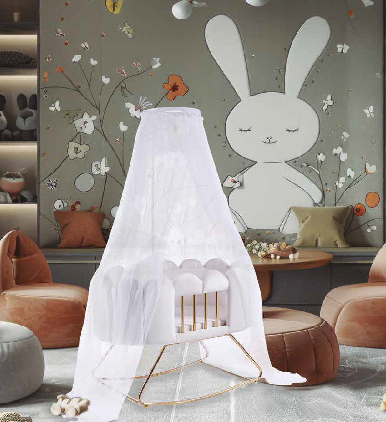 Conjunto Cuna y Dosel Babybed