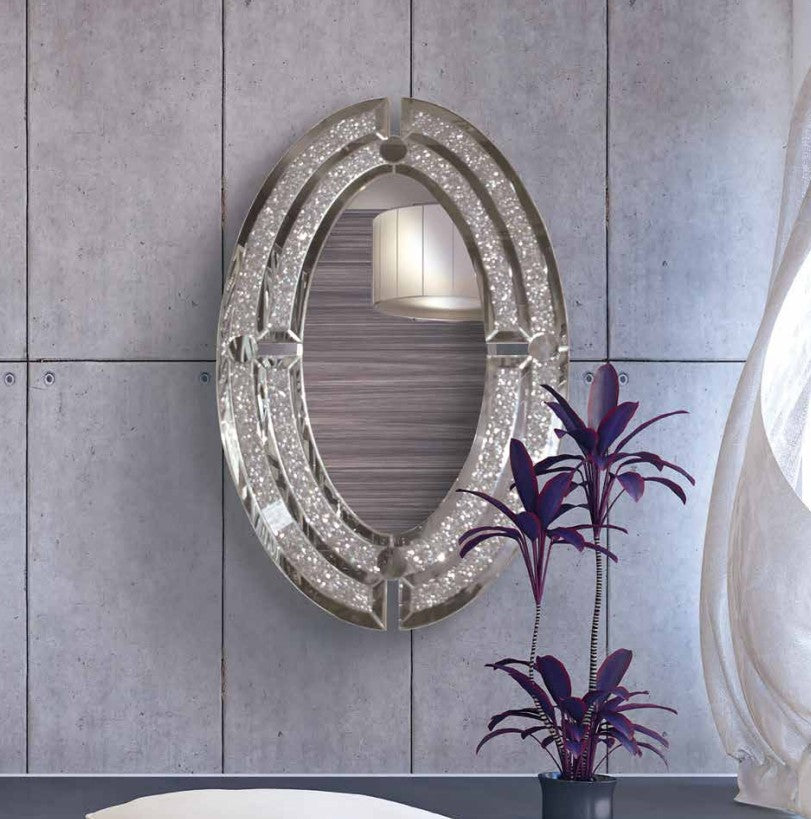 ESPEJO OVAL CRISTAL Solaris