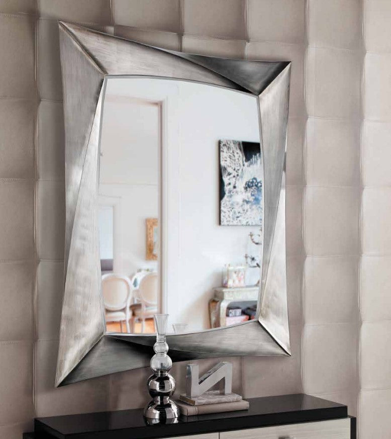 ESPEJO RECIBIDOR PLATA Argento