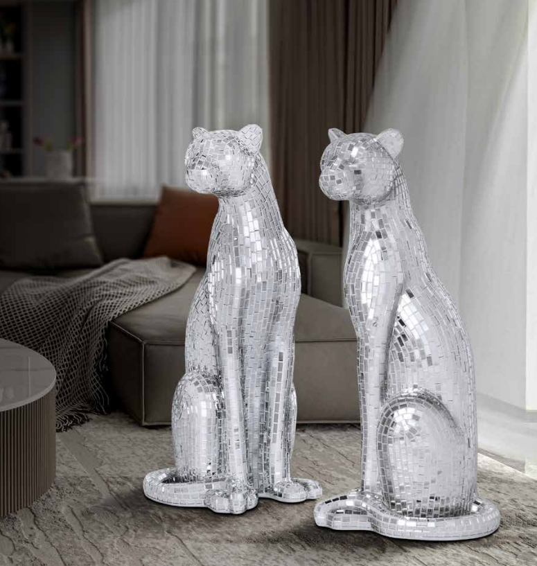 FIGURA PANTERA CRISTAL Tiger