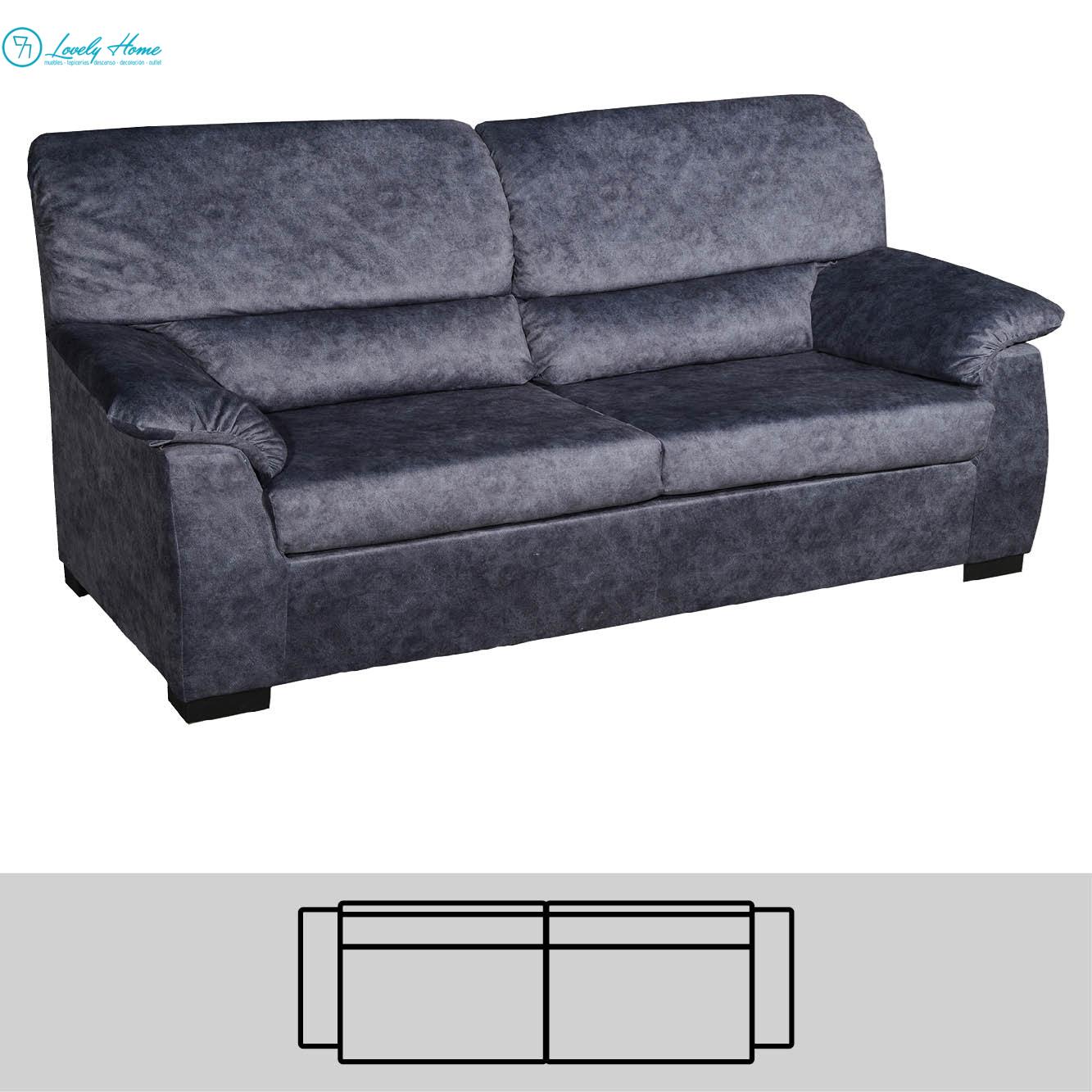 SOFA 3 PLAZAS VALEY - Imagen 3