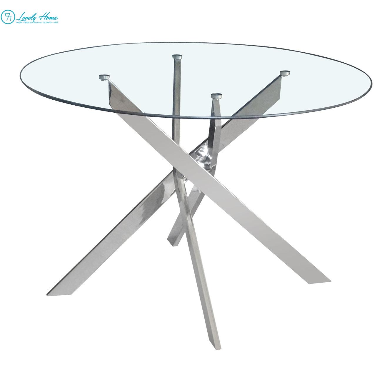 MESA LEONA REDONDA 110cm