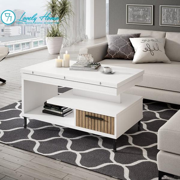 MESA DE CENTRO ELEVABLE Y CONVERTIBLE CAPRICCIO - Imagen 3