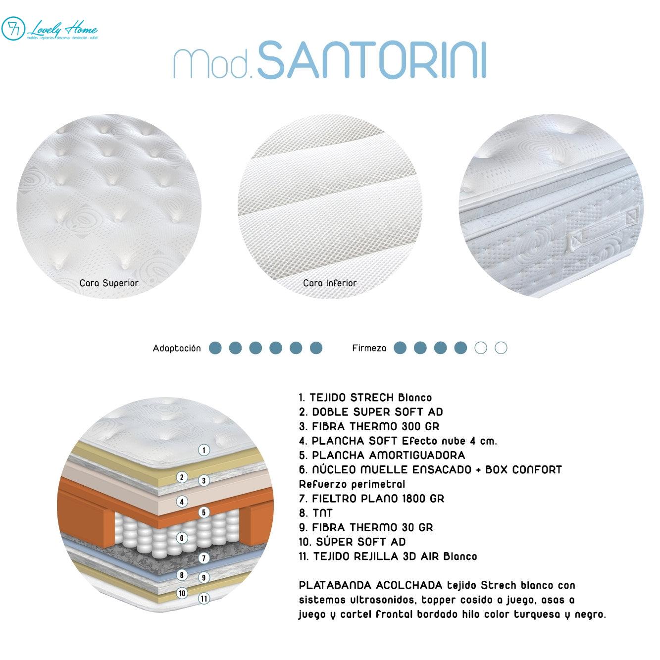 COLCHÓN MOD. SANTORINI - Imagen 2