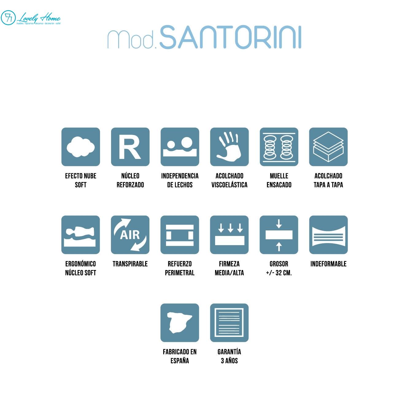 COLCHÓN MOD. SANTORINI - Imagen 3