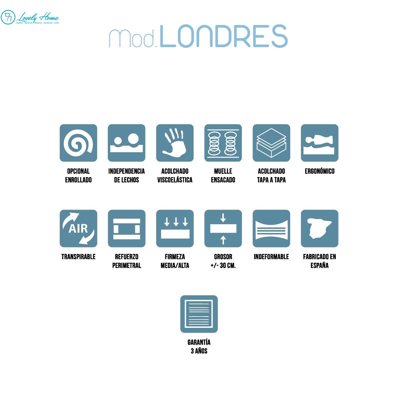 COLCHÓN MOD. LONDRES - Imagen 3