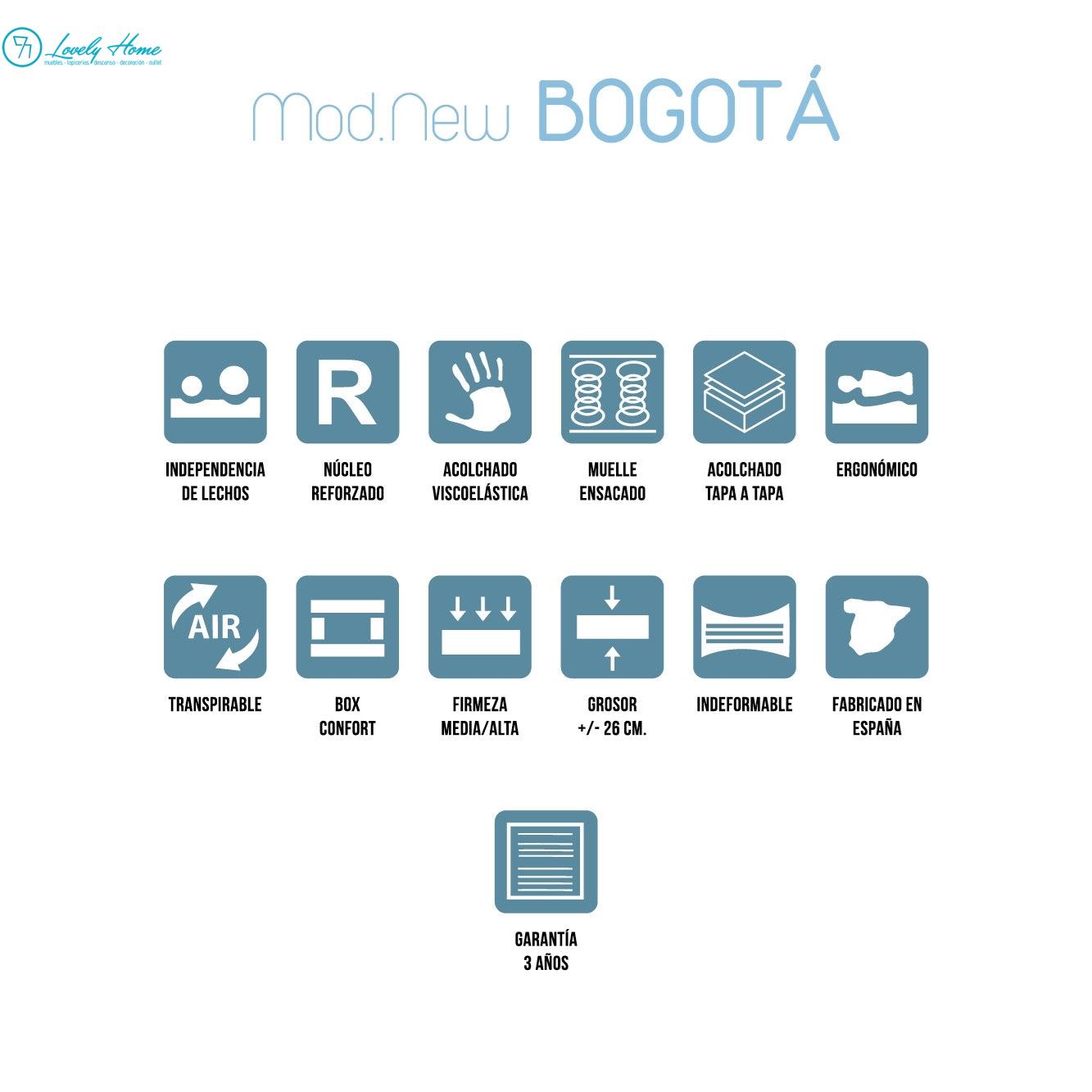 PACK LUNA colchón + canapé - Imagen 7