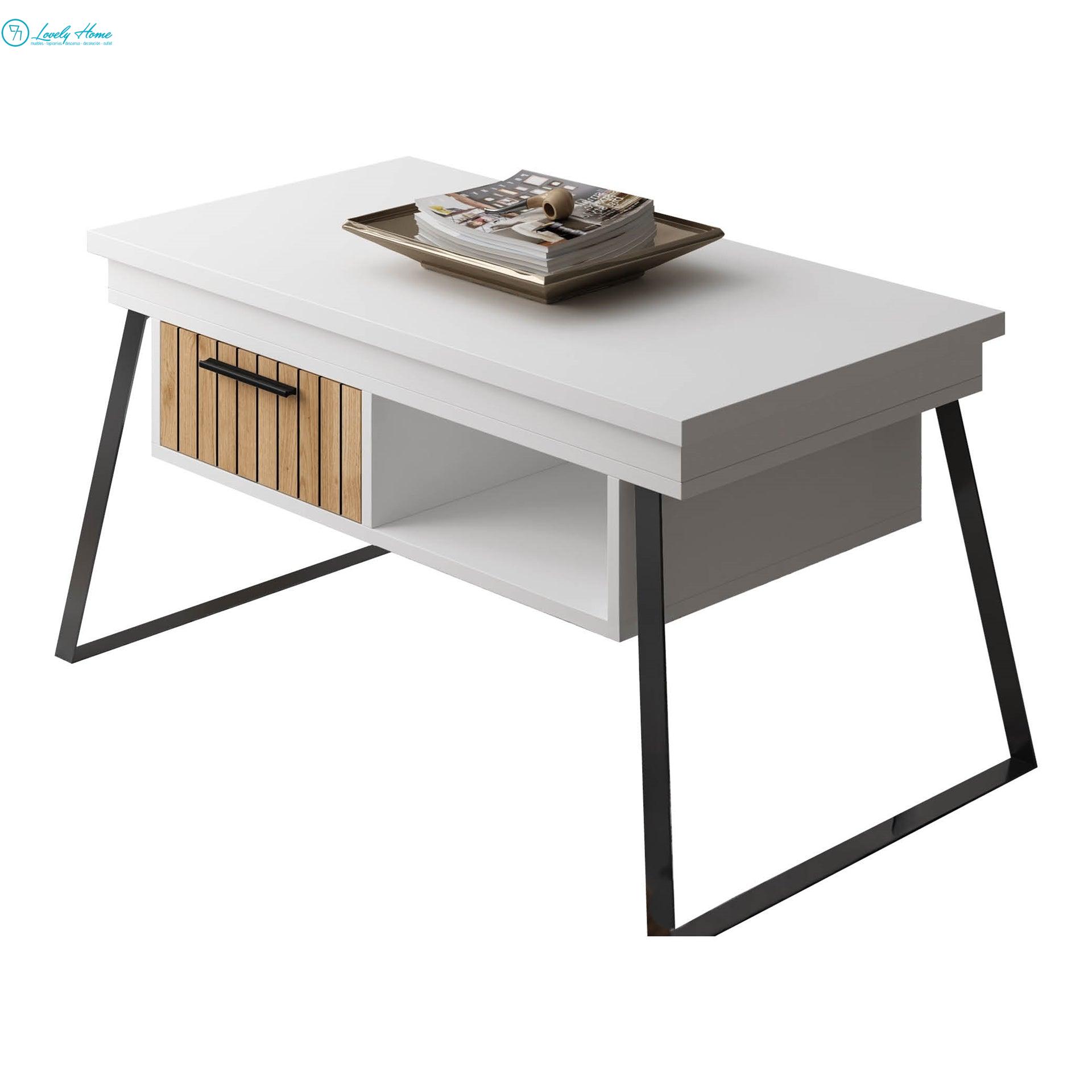 MESA DE CENTRO ELEVABLE CAPRICCIO - Imagen 2