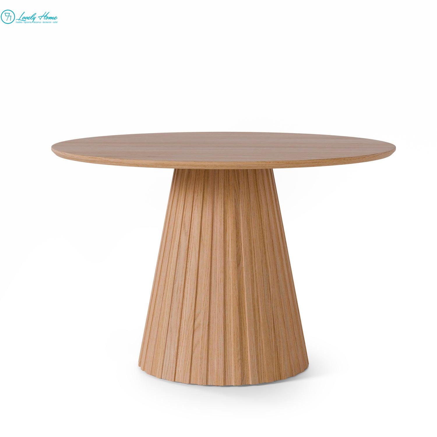 MESA NAYE FIJA 100cm ROBLE