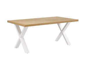 MESA PRISCELLA FIJA ROBLE-BLANCO