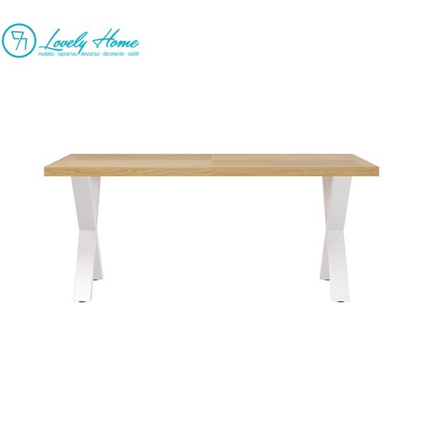 MESA PRISCELLA FIJA ROBLE-BLANCO - Imagen 3