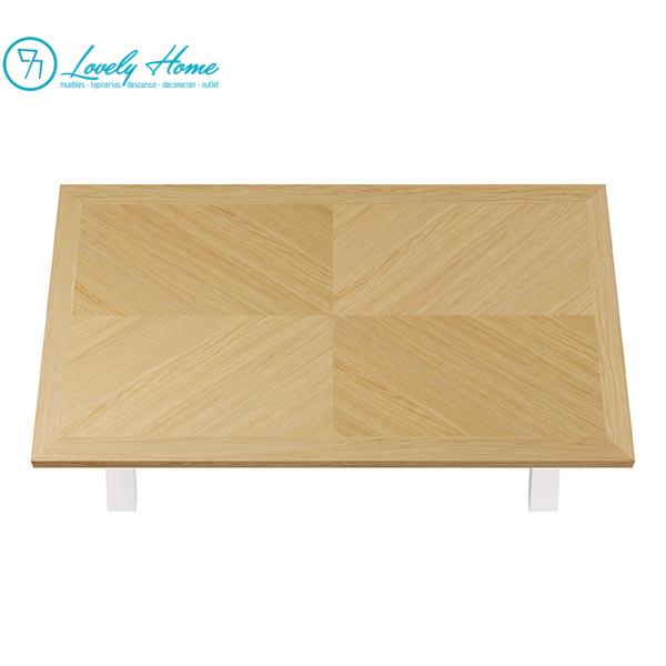 MESA PRISCELLA FIJA ROBLE-BLANCO - Imagen 2