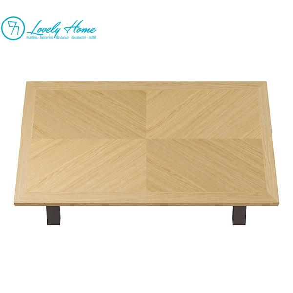 MESA PRISCELLA FIJA ROBLE-NEGRO - Imagen 3