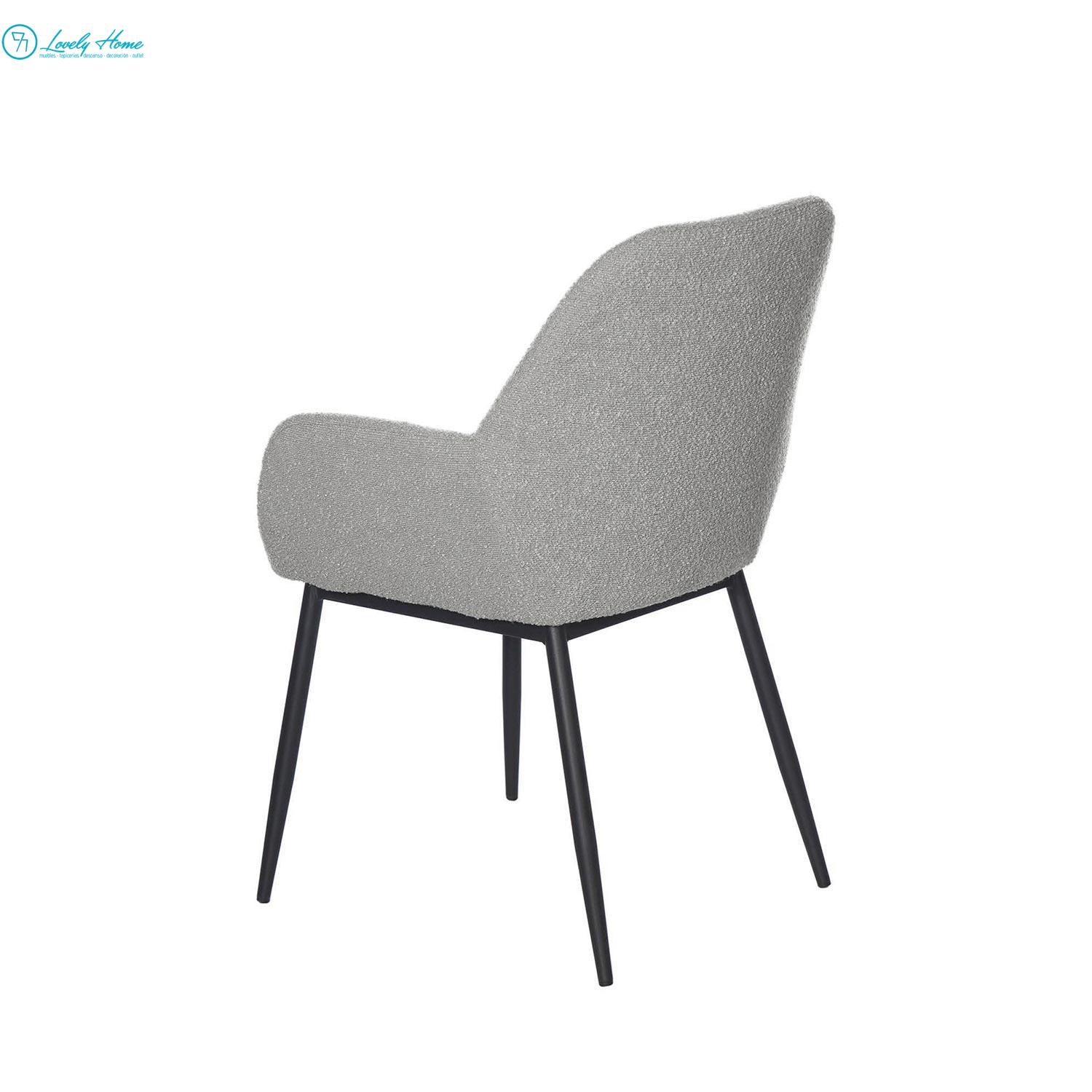 SILLA MIUM GRIS CLARO - Imagen 2