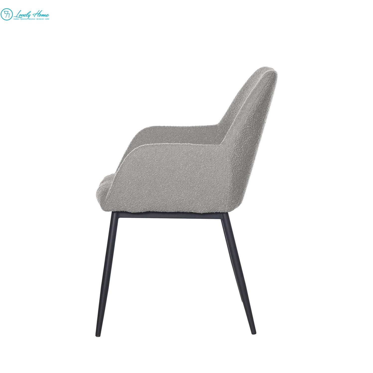 SILLA MIUM GRIS CLARO - Imagen 3