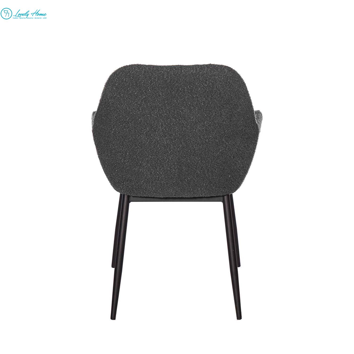 SILLA MIUM GRIS OSCURO - Imagen 5