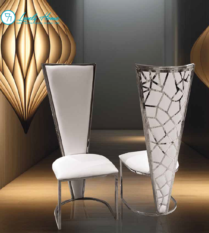 Silla Acero Inoxidable Gaudi Oro - Imagen 2