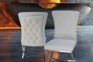 SILLA ACERO CAPITONE Athenas