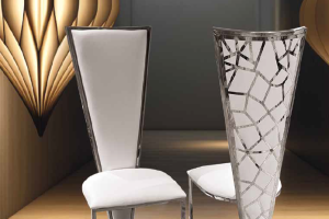 Silla Acero Inoxidable Gaudi Plata