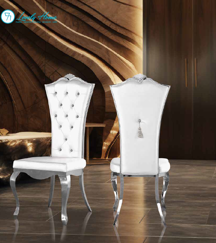 SILLA ACERO INOXIDABLE Valeria