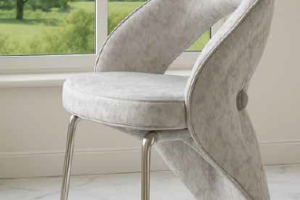 SILLA ACERO INOX CROMO Vienna