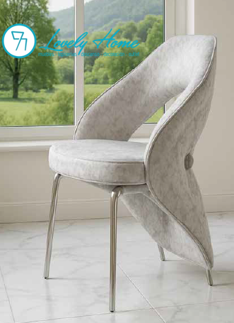 SILLA ACERO INOX CROMO Vienna