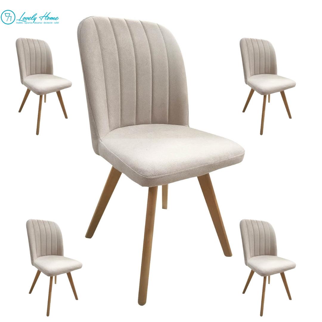 SILLA PANAY (Pack 4 sillas)