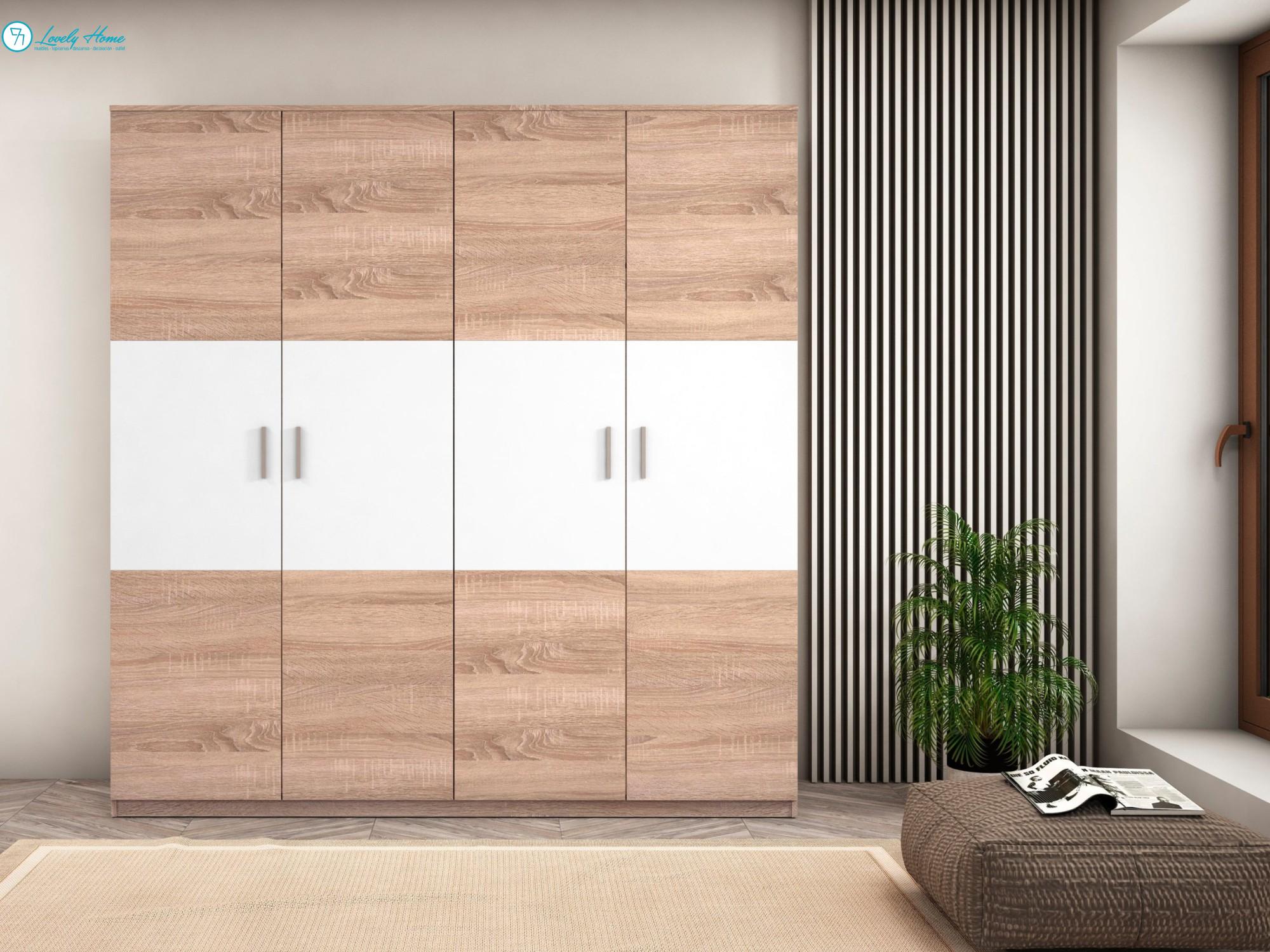 ARMARIO MONIKA 4 puertas (diferentes colores) - Imagen 3