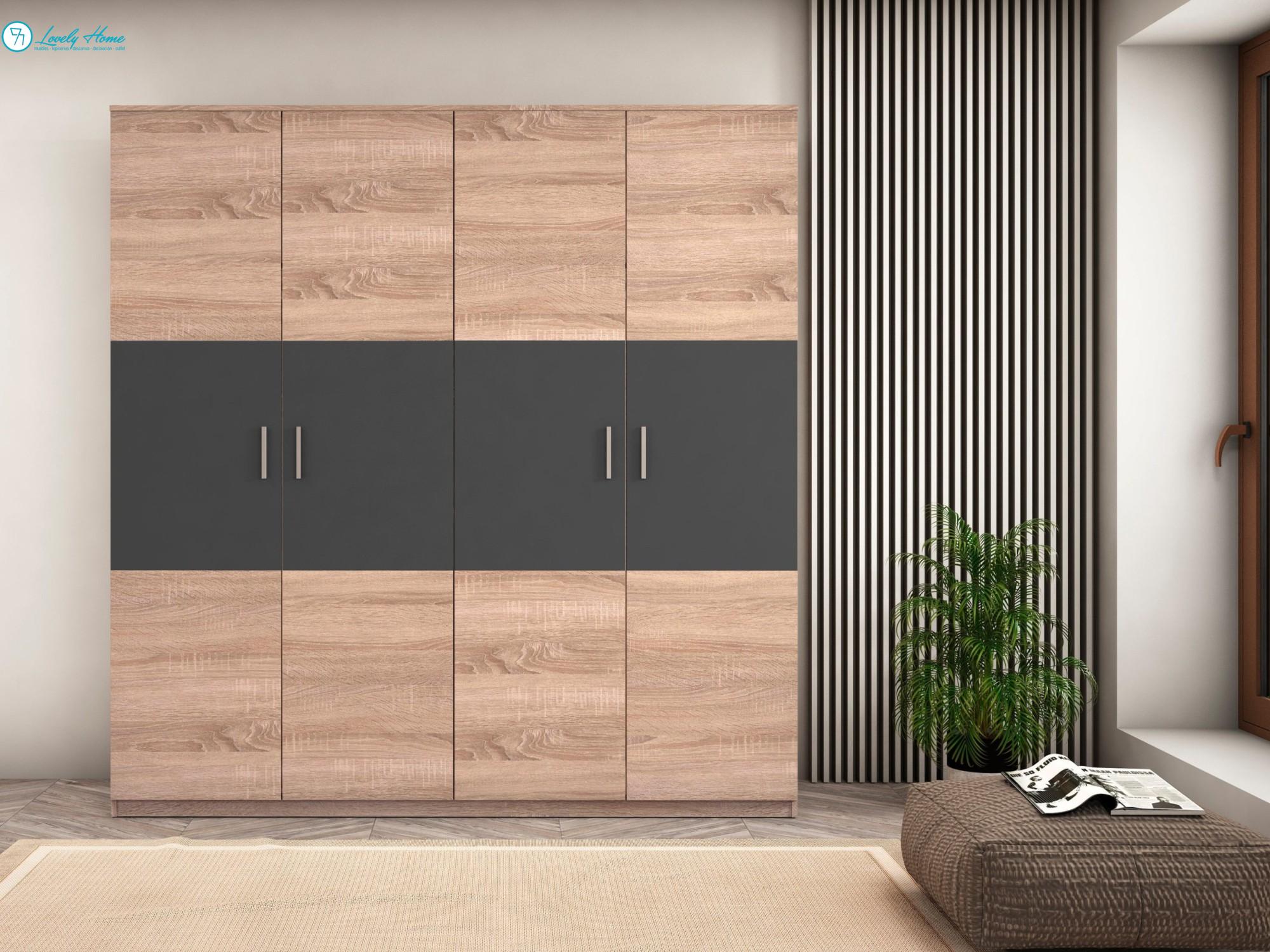 ARMARIO MONIKA 4 puertas (diferentes colores) - Imagen 5