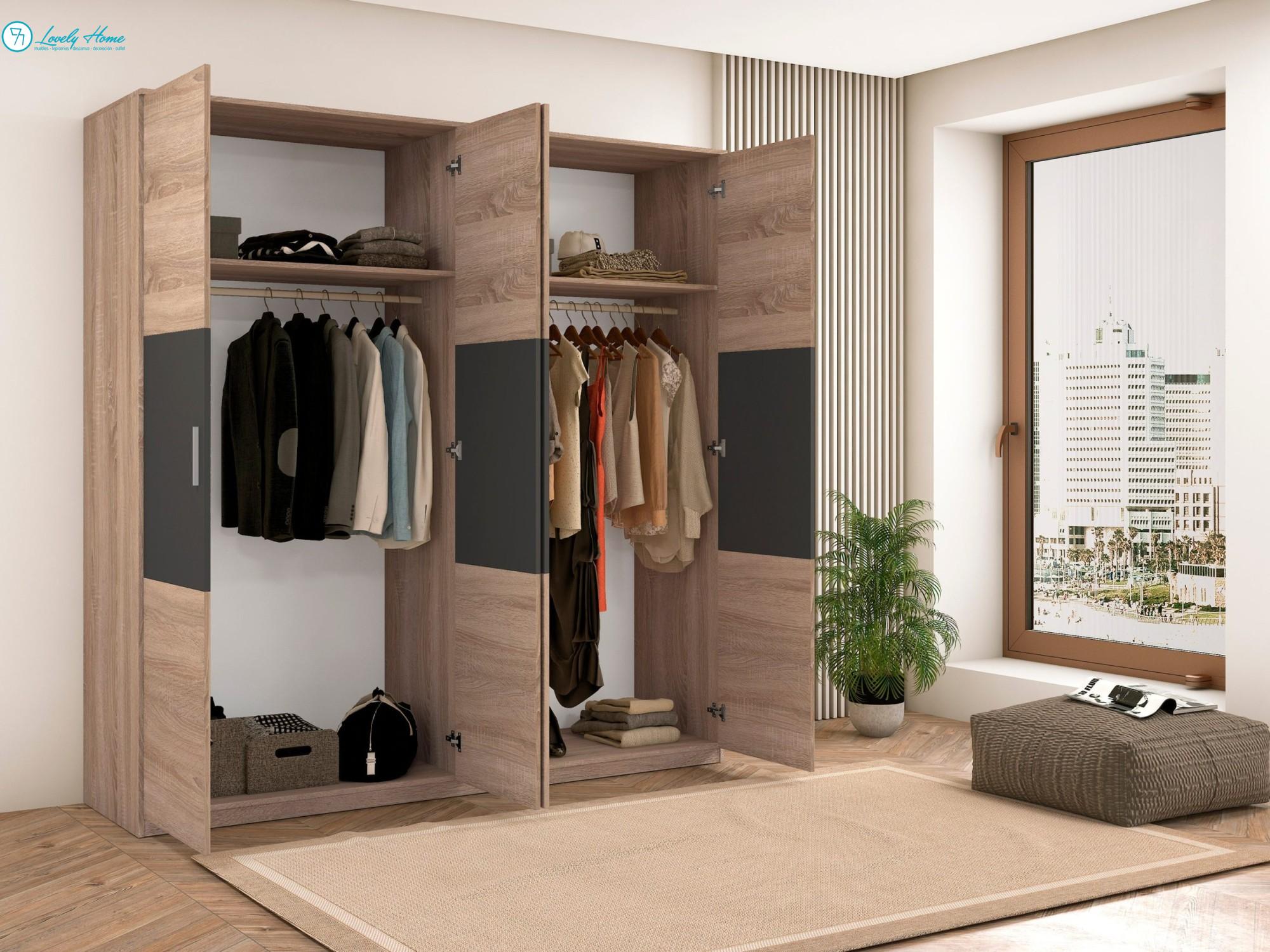 ARMARIO MONIKA 4 puertas (diferentes colores) - Imagen 6