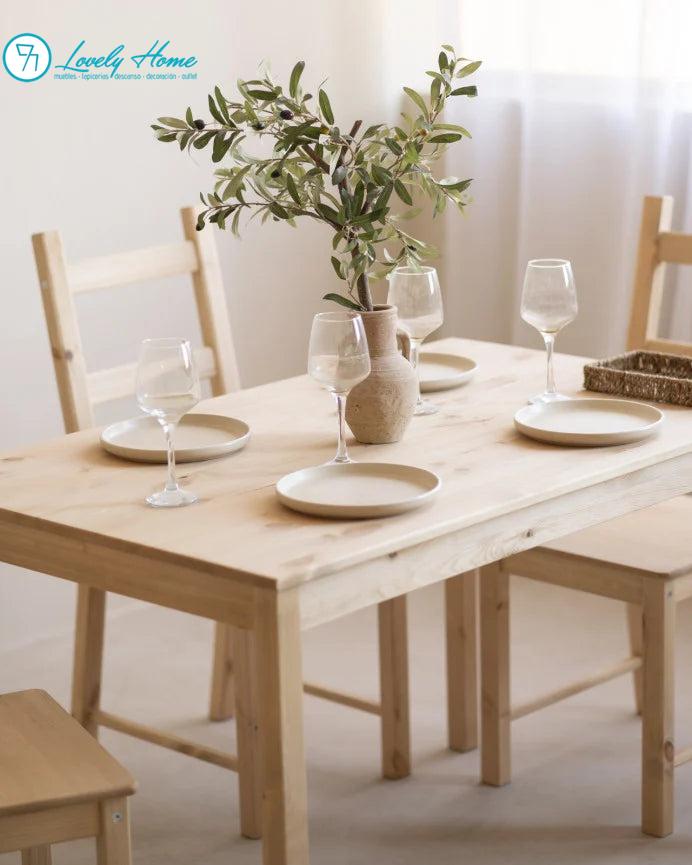 MESA Y 4 SILLAS LUTWO - Imagen 3