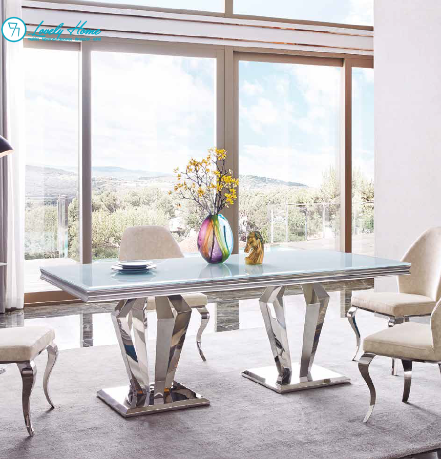 MESA COMEDOR ACERO INOX Vera