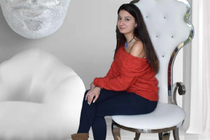 TRONO REINA ACERO INOX Velvet