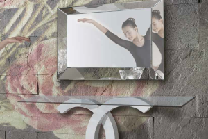 RECIBIDOR ACERO CROMADO Nora