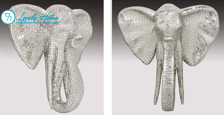 ELEFANTE MOSAICO ESPEJO Elefante