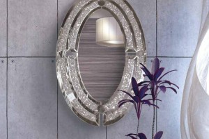 ESPEJO OVAL CRISTAL Solaris